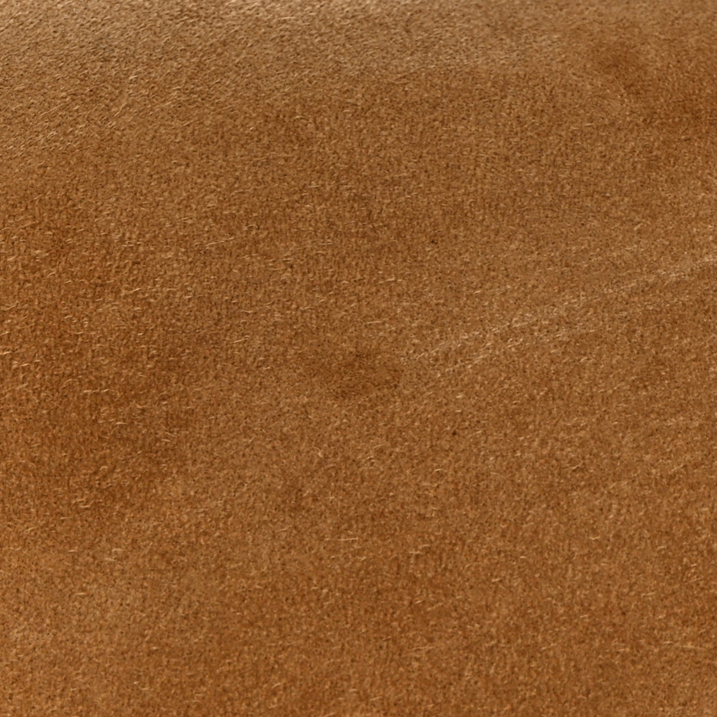 Veau Doblis Suede Kelly Cut Clutch Pochette Ocre