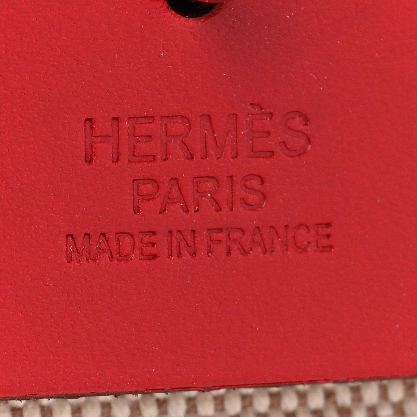 Toile H Berline Vache Hunter Herbag Zip PM 31 Rouge Piment Ecru