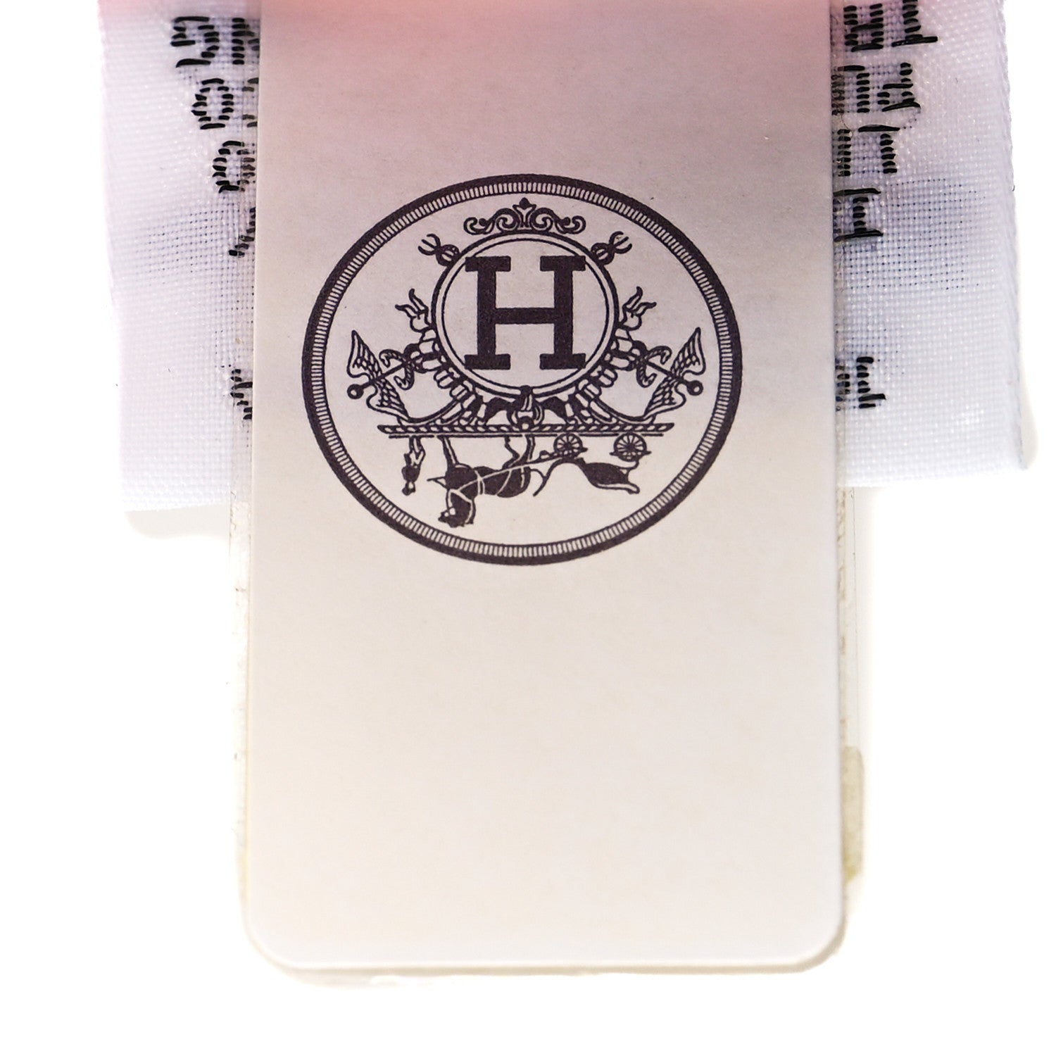 Hermes Silk Grand Tralala Twilly Rose Poudre Jaune 6 of 6