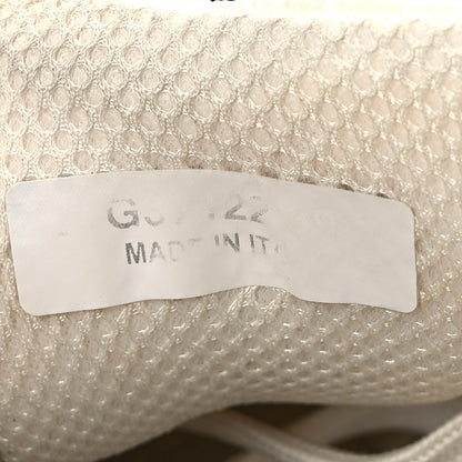 Chanel Nylon Suede Calfskin CC Sneakers 39.5 White Dark Grey 9 of 10