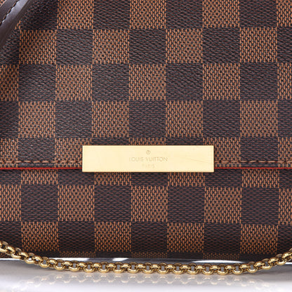 Louis Vuitton Damier Ebene Favorite MM 9 of 9