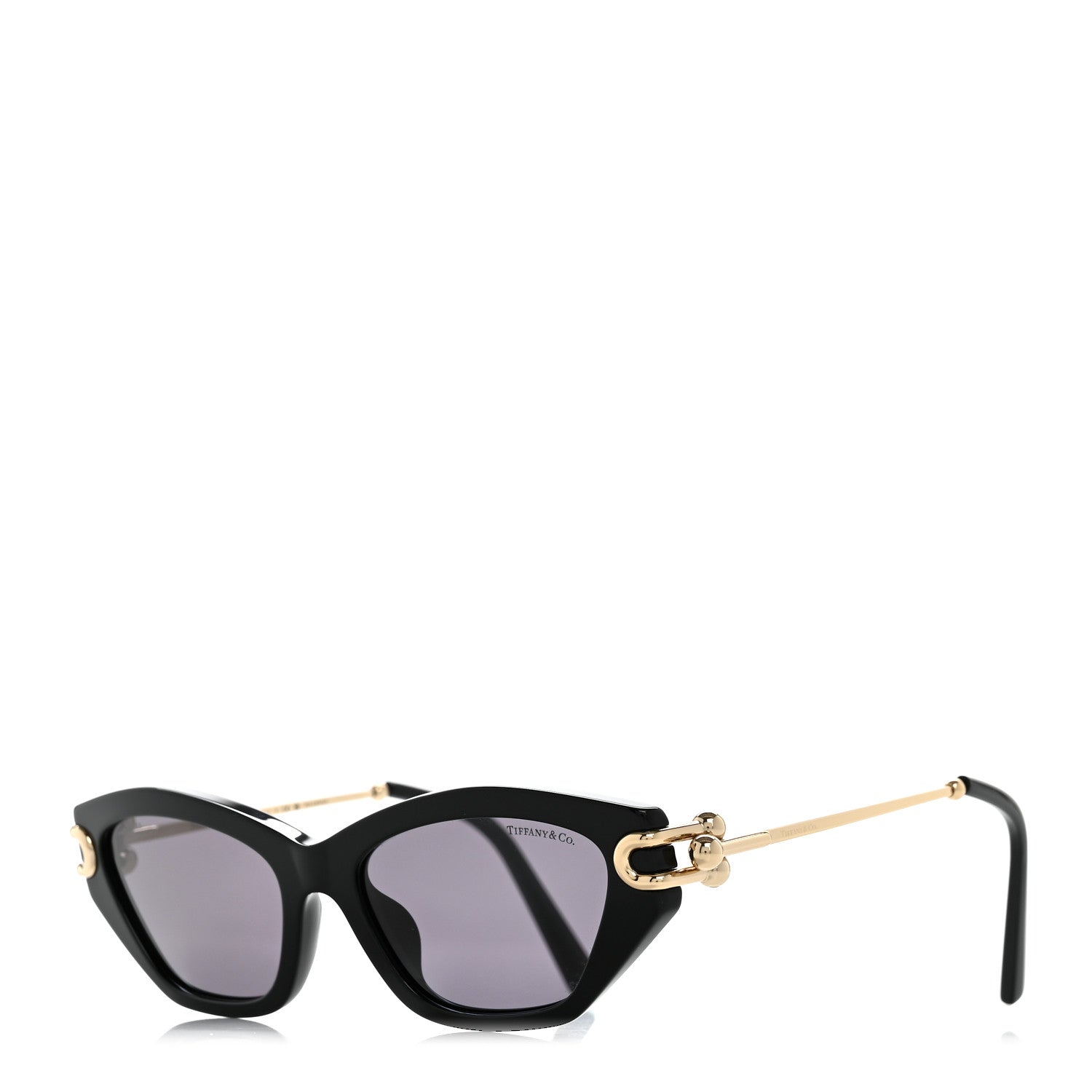 Tiffany Acetate HardWear Cat Eye Sunglasses TF4231U Black 1 of 8