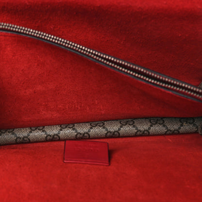 Gucci GG Supreme Monogram Small Dionysus Shoulder Bag Red 6 of 15