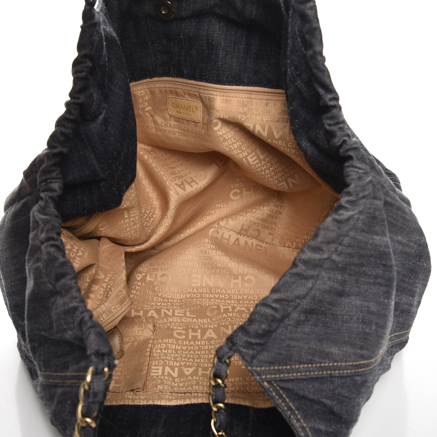 Denim XL Coco Cabas Tote Blue