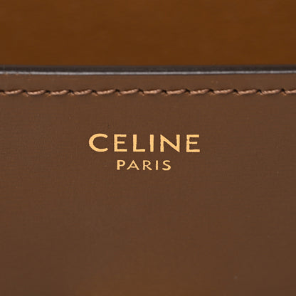 Celine Box Calfskin Teen Classic Box Flap Bag Camel 5 of 7