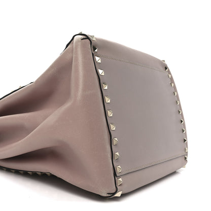 Valentino Garavani Nappa Rockstud Double Handle Cinch Tote Poudre 8 of 10