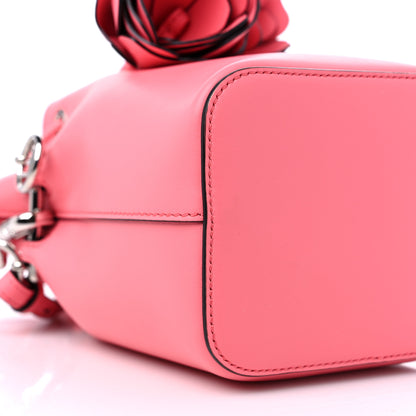 Fendi Calfskin F is Fendi 3D Flower Mini Mon Tresor Bucket Bag Pink 8 of 10