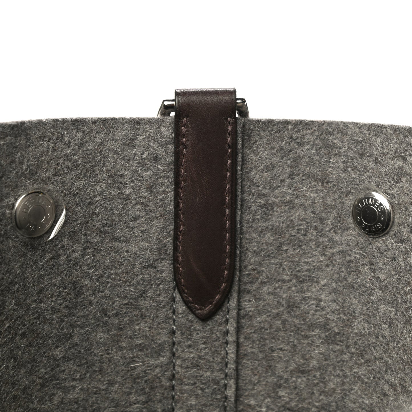 Felt Sac De Pansage Groom Bag Acier