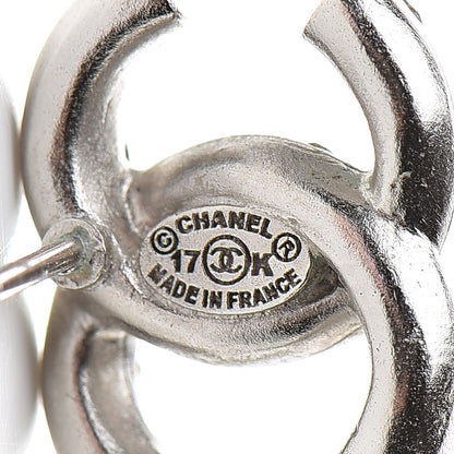 Chanel Iridescent Crystal CC Earrings Multicolor 4 of 6