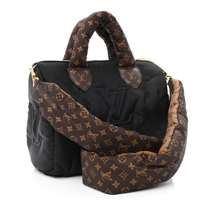 Louis Vuitton Econyl Mini Monogram Pillow Speedy Bandouliere 25 Black 3 of 9
