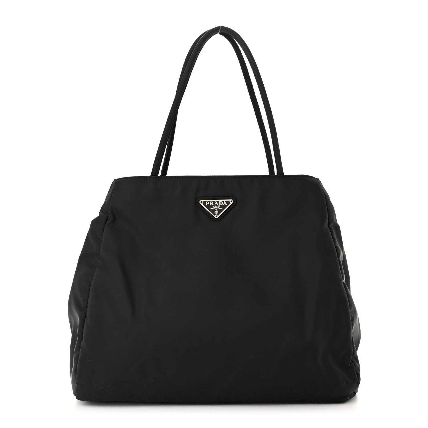 Prada Nylon Tessuto Shopping Tote Black 1 of 9