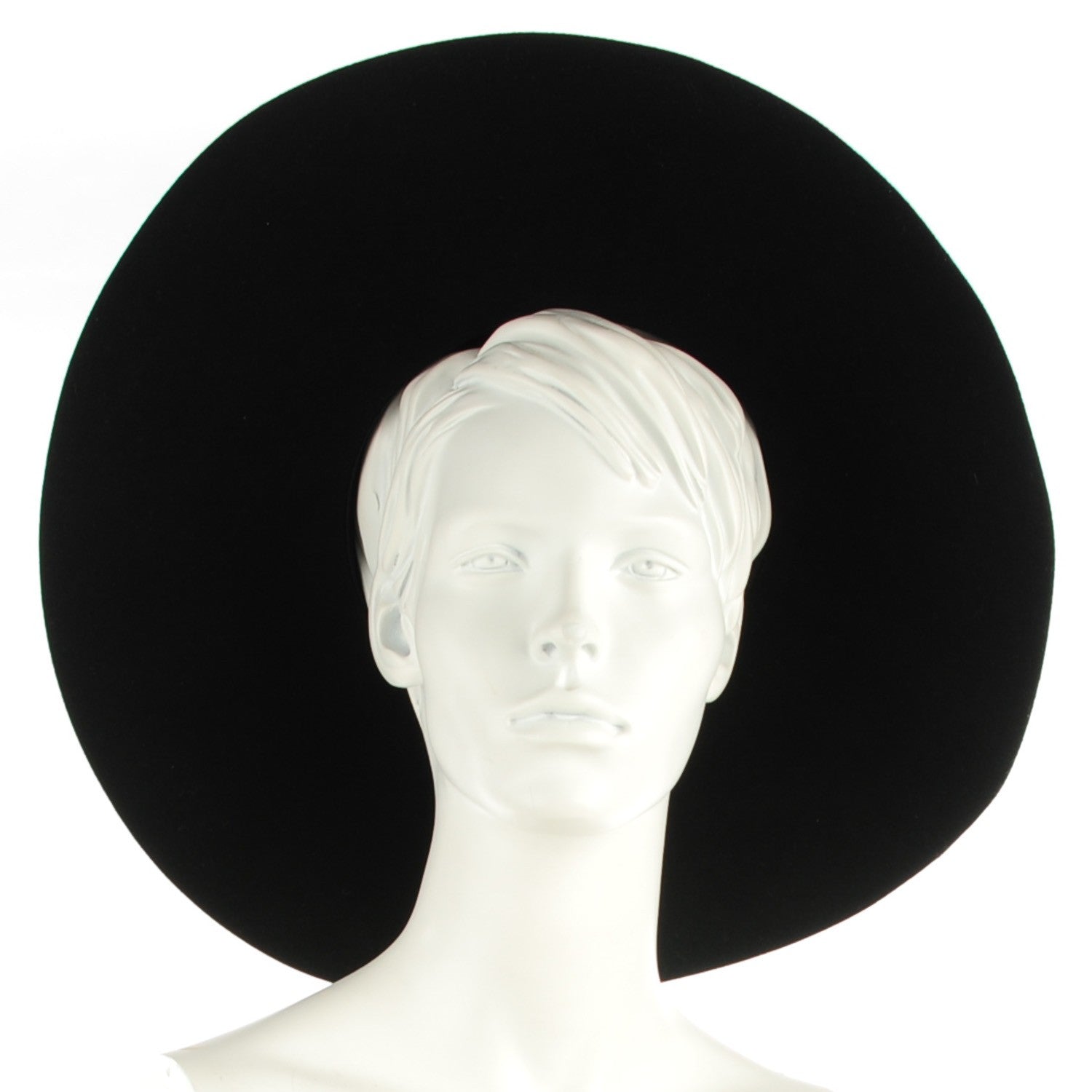 Chanel Felt CC Floppy Hat L Black 2 of 7