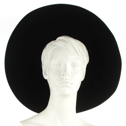 Chanel Felt CC Floppy Hat L Black 2 of 7