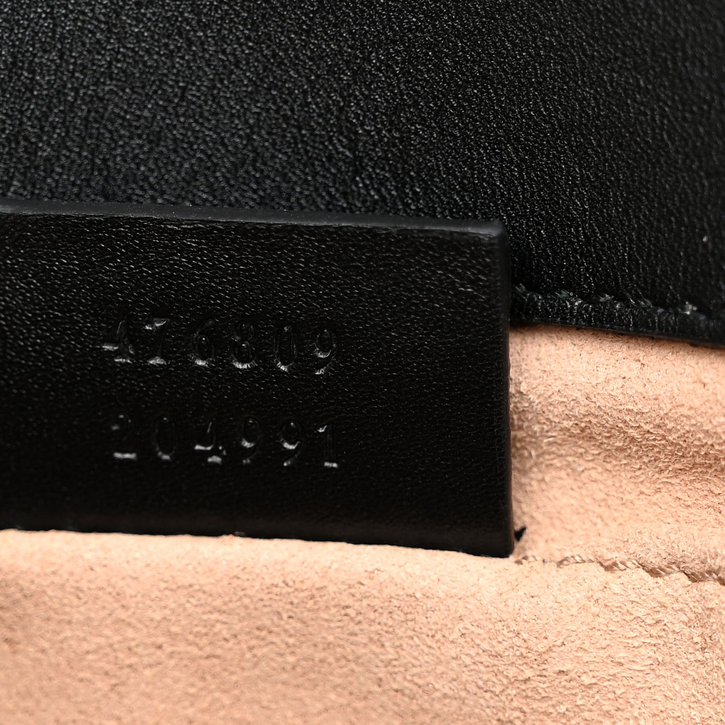 Calfskin Matelasse Pearly GG Marmont Chain Belt Bag Black