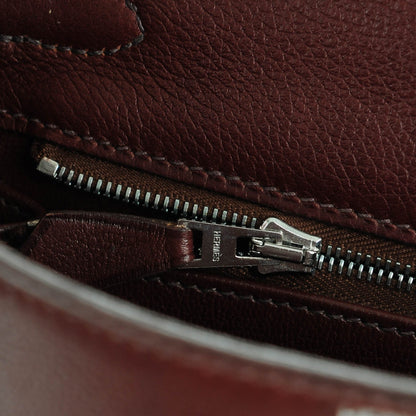 Hermes Veau Evergrain Kelly Retourne 25 Havane 16 of 23