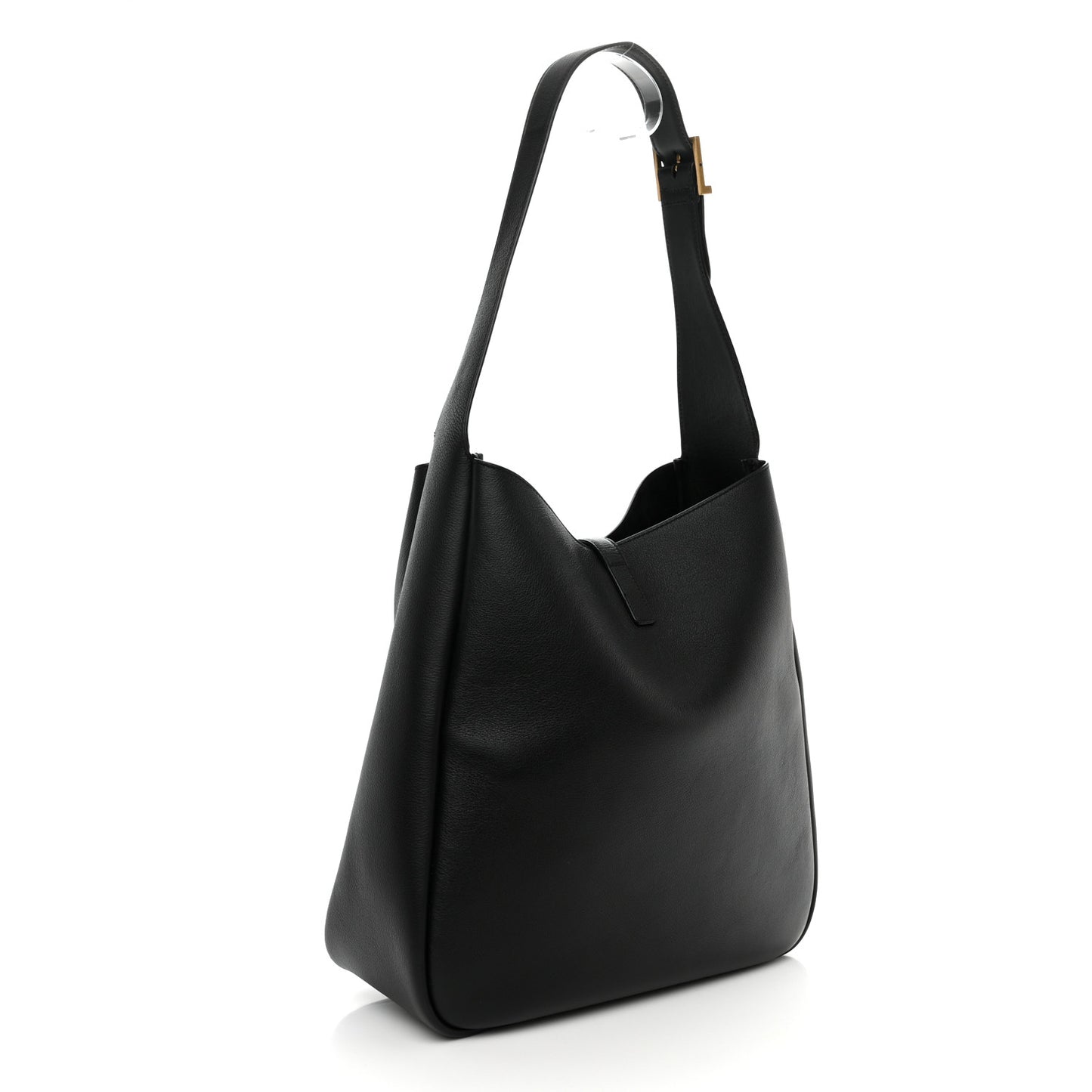Smooth Calfskin Large Le 5 A 7 Soft Hobo Black