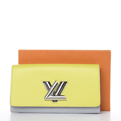 Louis Vuitton Epi Twist Wallet Yellow 7 of 7