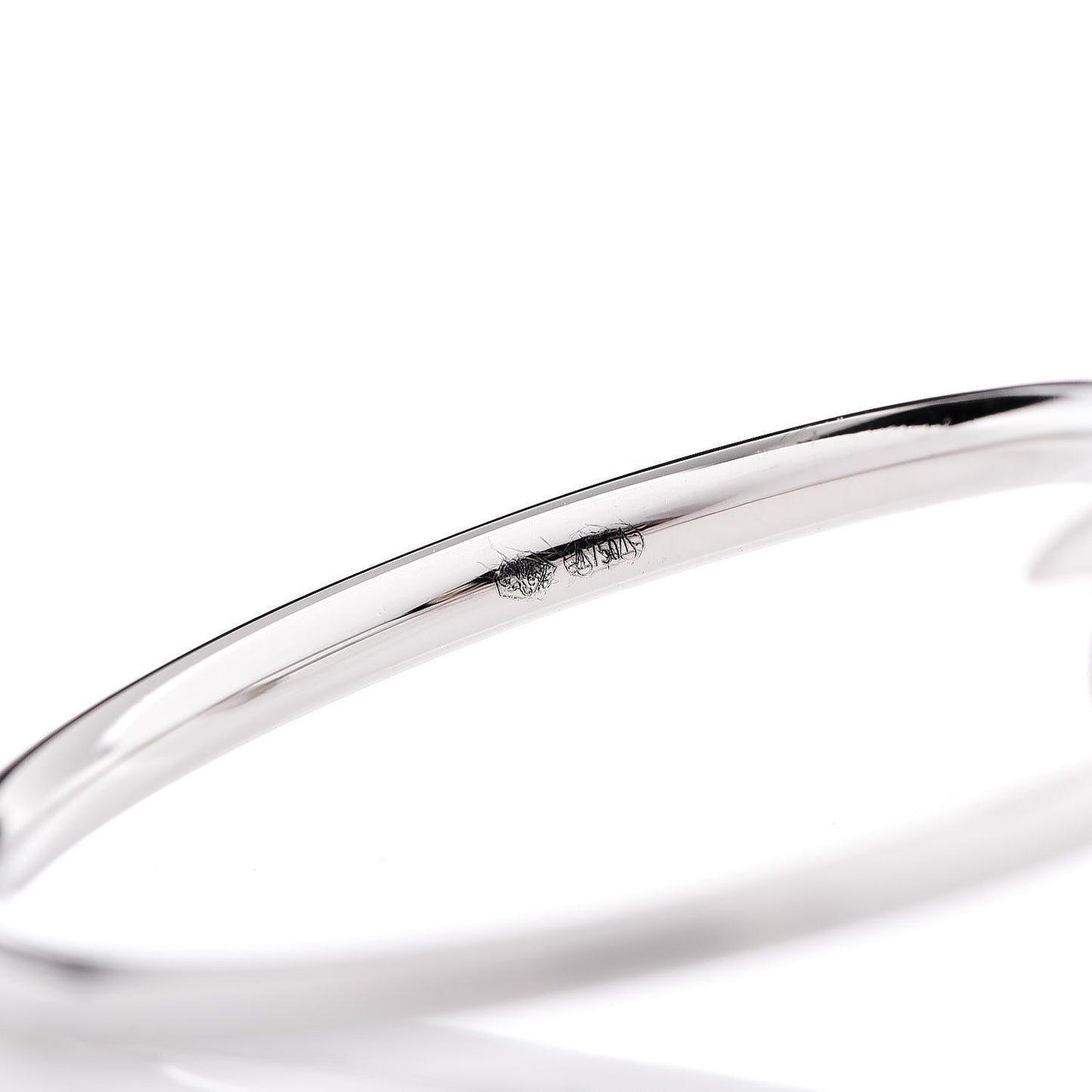 18K White Gold Small Juste Un Clou Ring 58 8.25