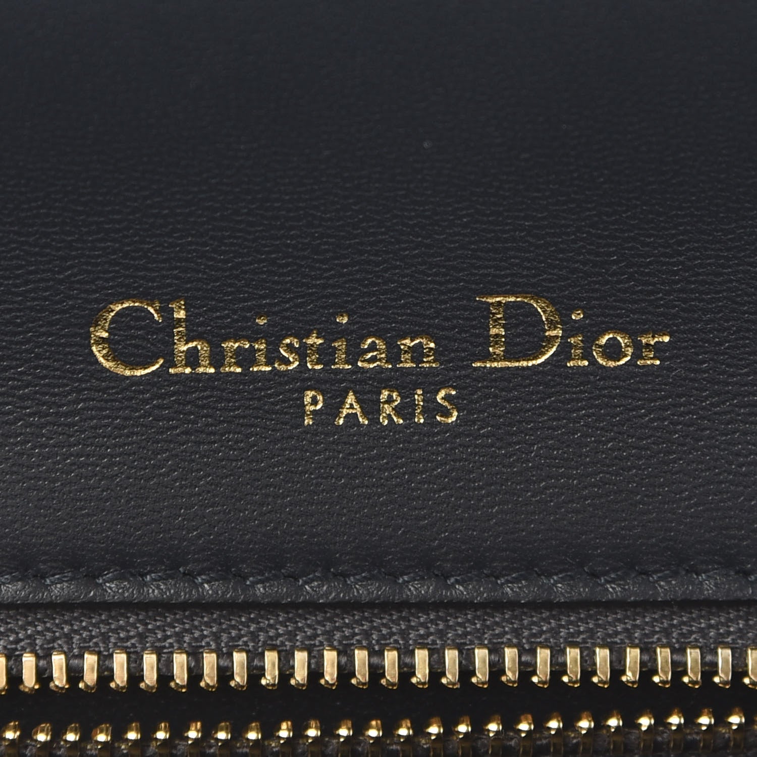 Christian Dior Metallic Patent Micro-Cannage Medium Diorama Flap Bag Gold 8 of 9