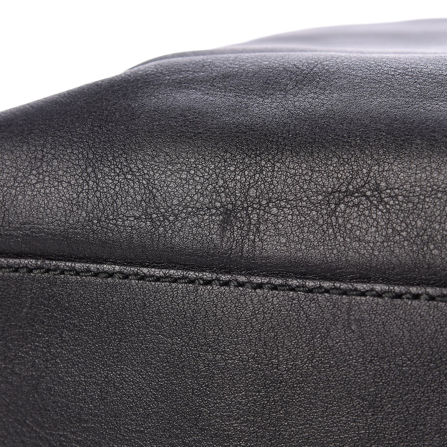 Gucci Calfskin Medium Braided Handle Gifford Tote Black 11 of 12