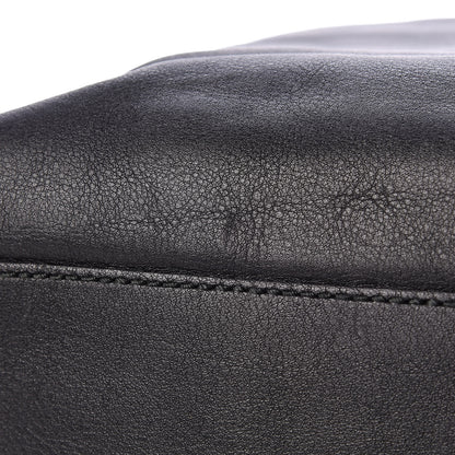 Gucci Calfskin Medium Braided Handle Gifford Tote Black 11 of 12
