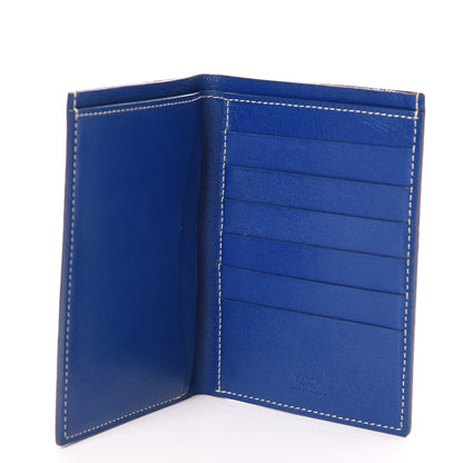 Goyard Goyardine Passport Wallet Navy 5 of 9