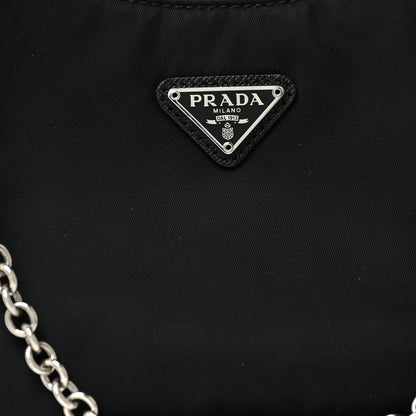 Prada Nylon Re-Edition 2005 Shoulder Bag Black 8 of 22