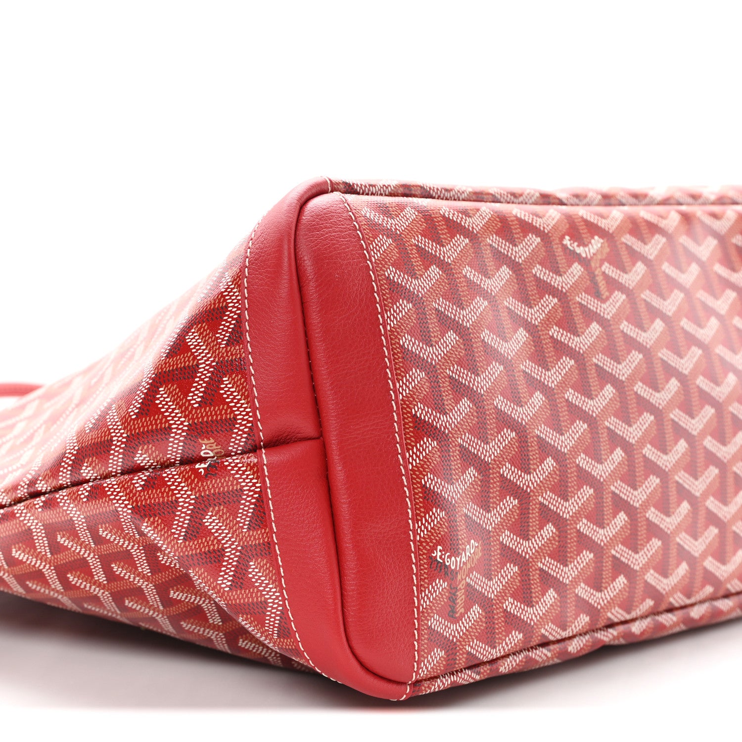 Goyard Goyardine Artois MM Red 8 of 9