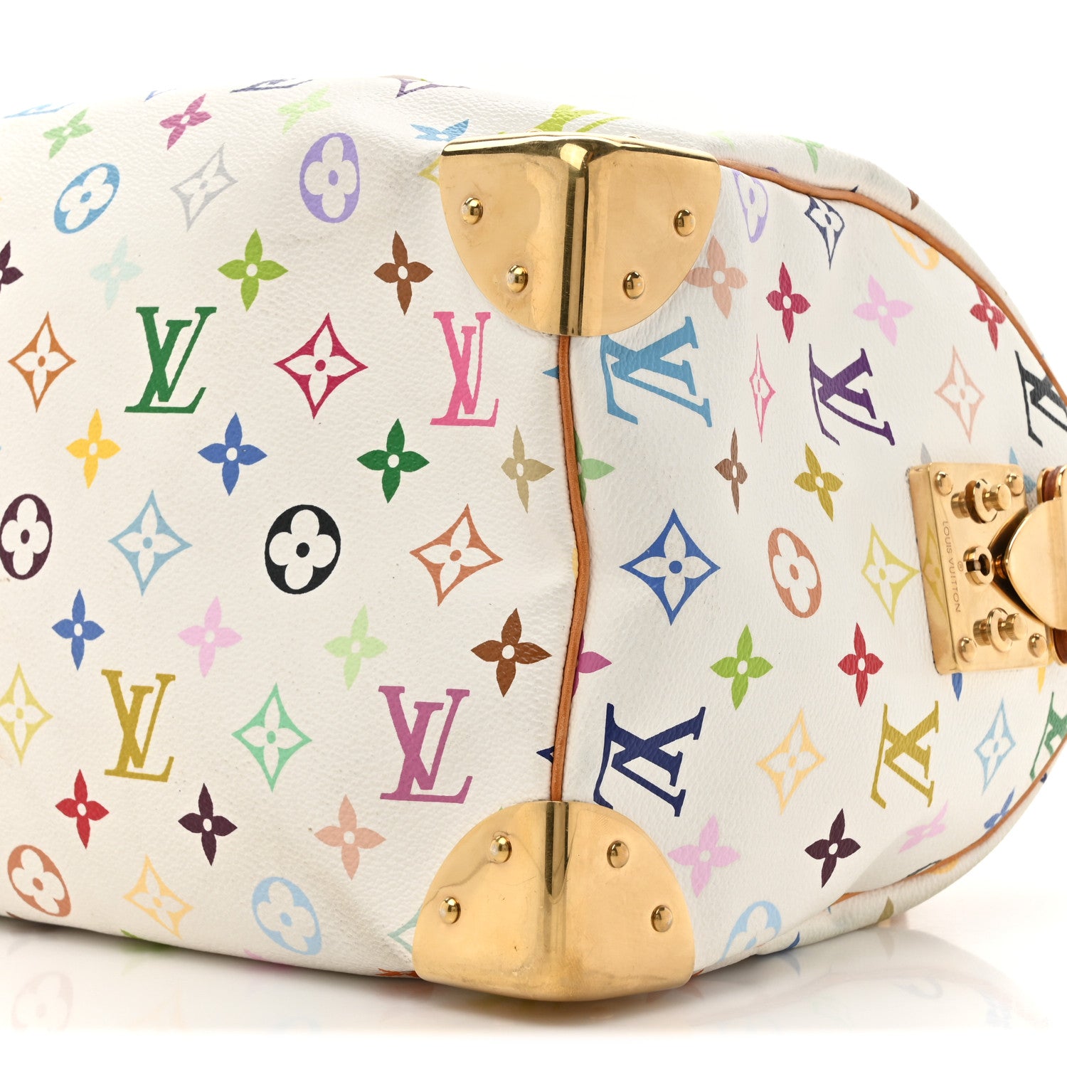 Louis Vuitton Monogram Multicolor Speedy 30 White 8 of 15