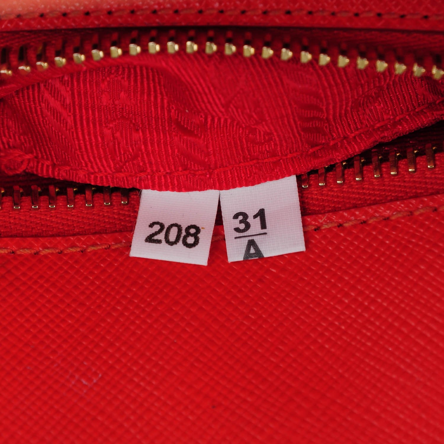 Prada Saffiano Mini Galleria Double Zip Tote Lacca 8 of 10