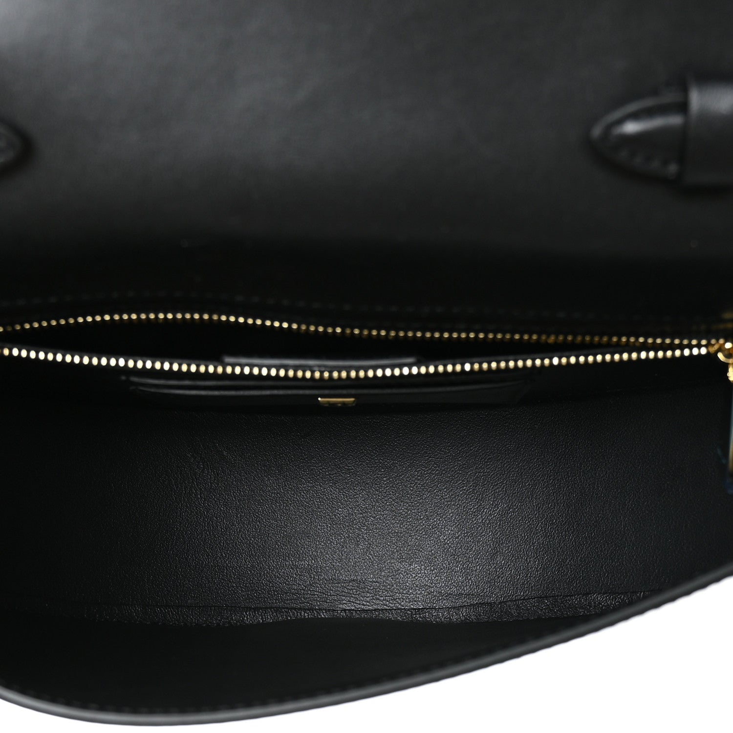 Salvatore Ferragamo Calfskin Aura Shoulder Bag Black 5 of 9
