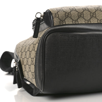 Gucci GG Supreme Monogram Medium Backpack Black 8 of 9