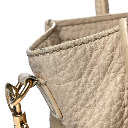 Celine Pebbled Calfskin Nano Luggage Dune 24 of 24