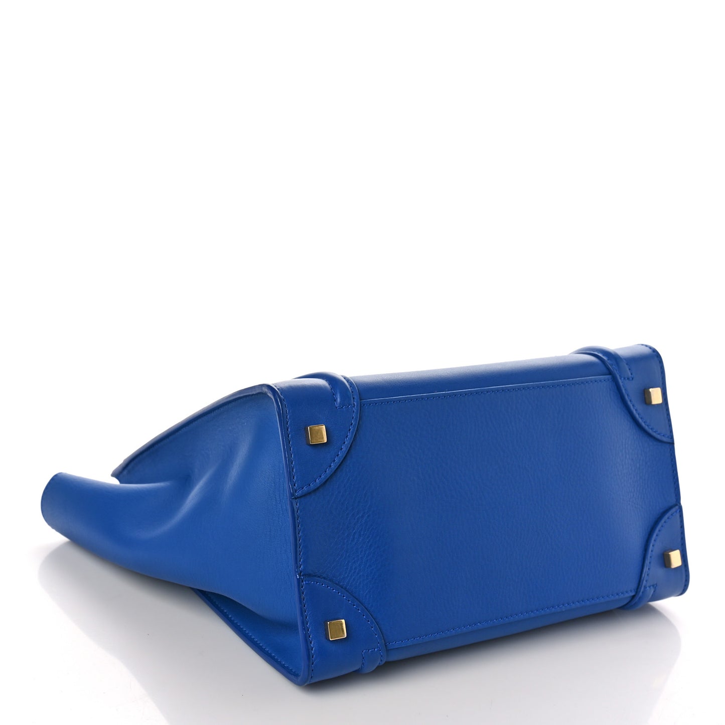 Smooth Calfskin Mini Luggage Royal Blue
