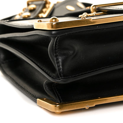 Prada City Calf Saffiano Cahier Bag Black 6 of 9