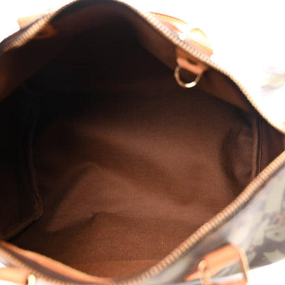 Louis Vuitton Monogram Graffiti Speedy 30 Kaki 5 of 15