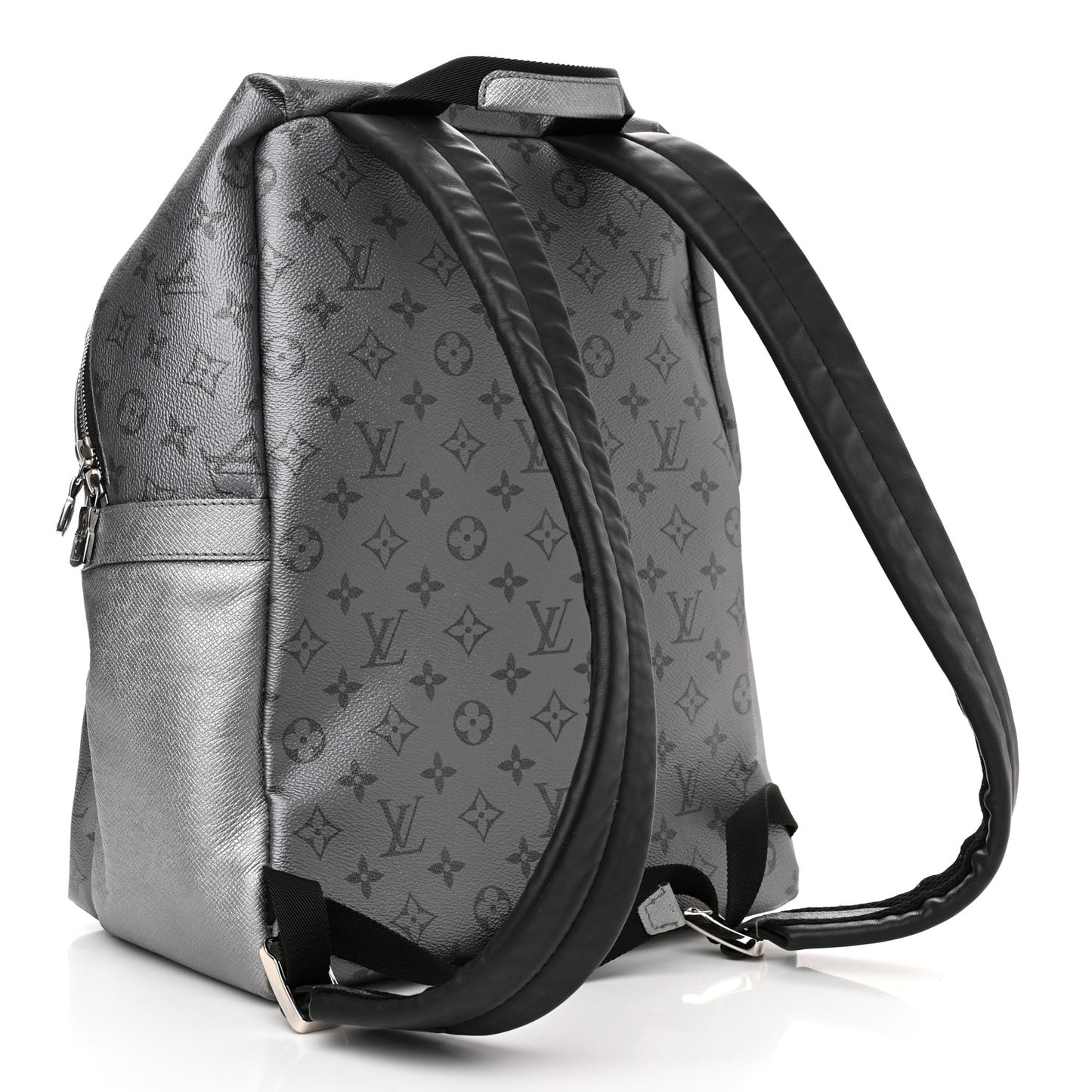 Monogram Taiga Discovery Backpack PM Silver