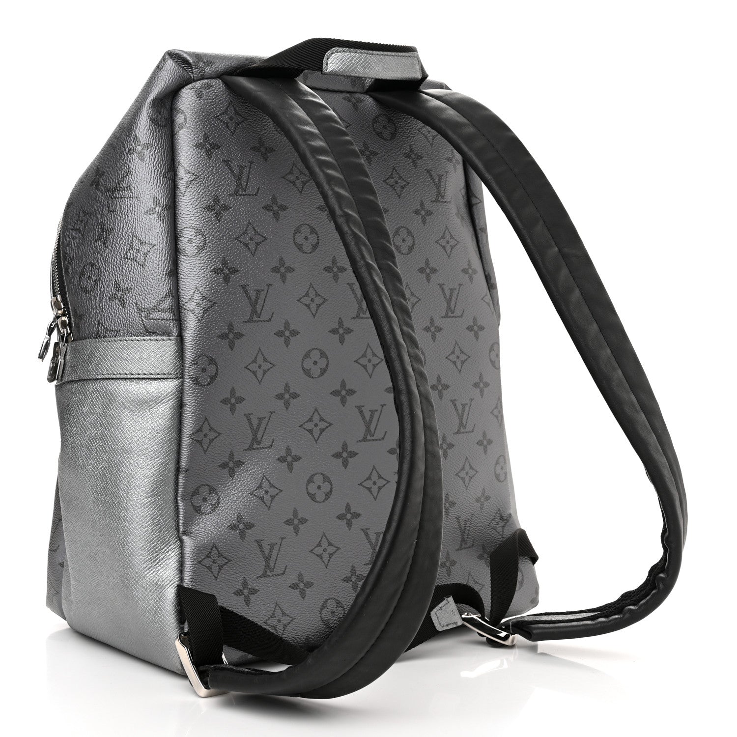 Louis Vuitton Monogram Taiga Discovery Backpack PM Silver 3 of 14