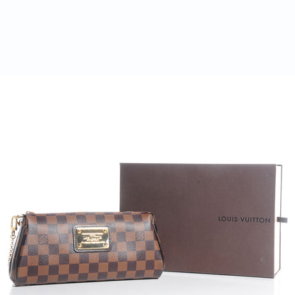 Louis Vuitton Damier Ebene Eva Clutch 5 of 8