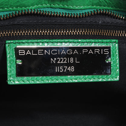 Balenciaga Agneau City Vert Poker 6 of 7