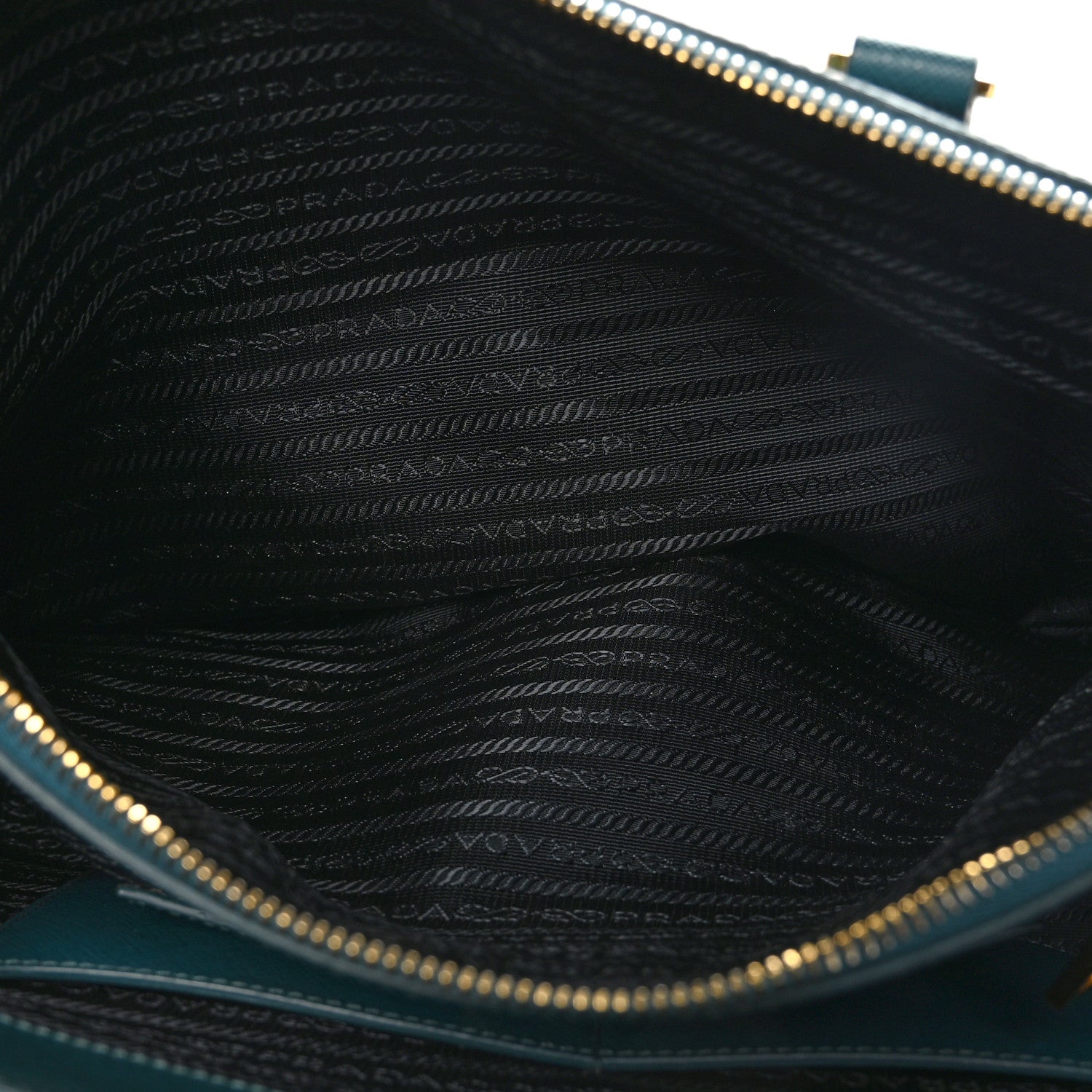 Prada Saffiano Lux Large Galleria Double Zip Tote Ottanio 6 of 10