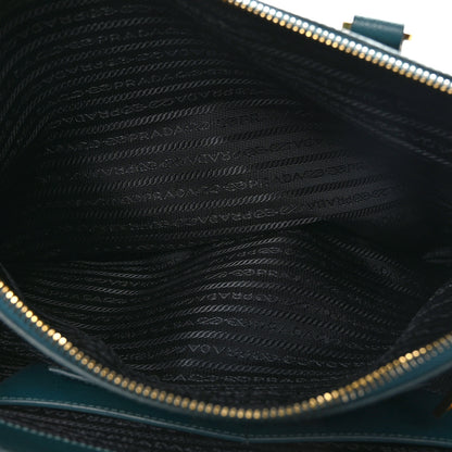 Prada Saffiano Lux Large Galleria Double Zip Tote Ottanio 6 of 10