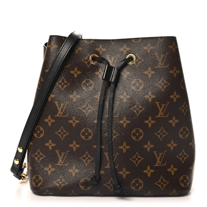 Louis Vuitton Monogram Neonoe MM Black 1 of 10