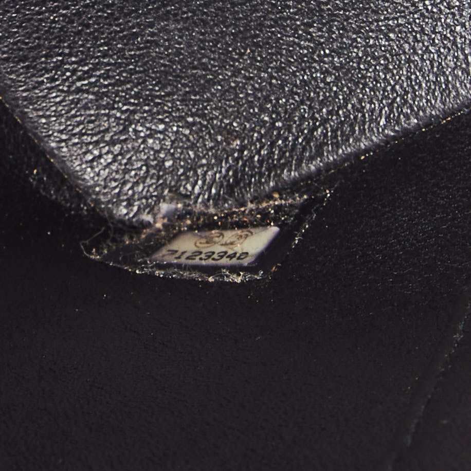Caviar Quilted Medallion Tote Black