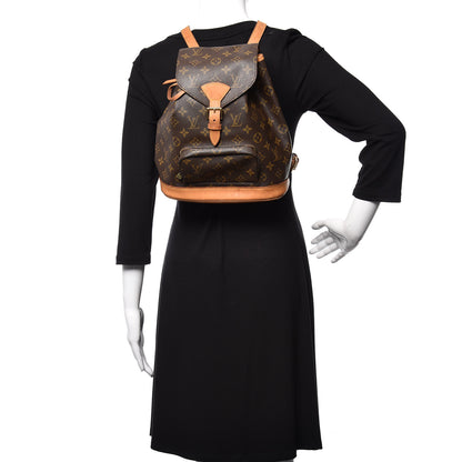 Louis Vuitton Monogram Montsouris MM Backpack 2 of 15