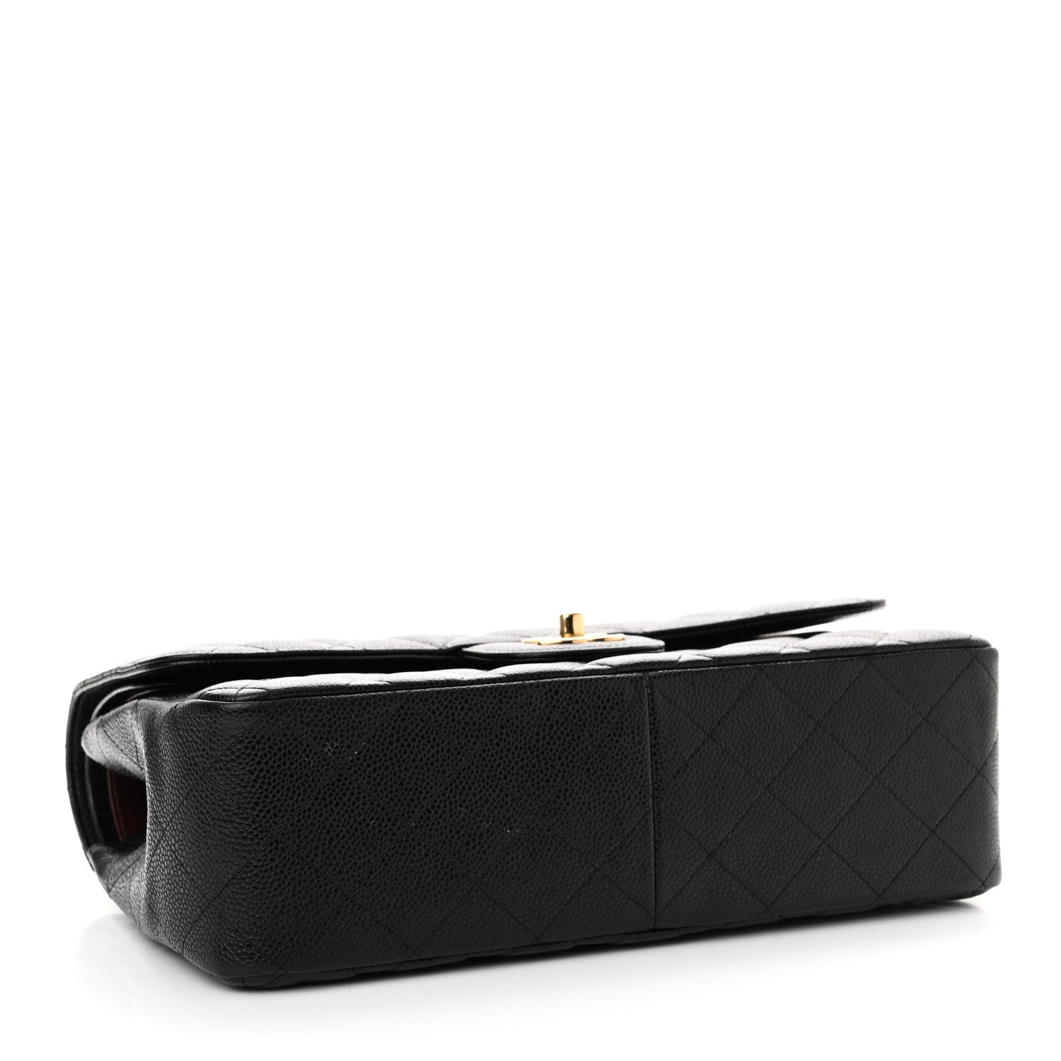 Chanel Caviar Quilted Jumbo Double Flap Black 4 of 13