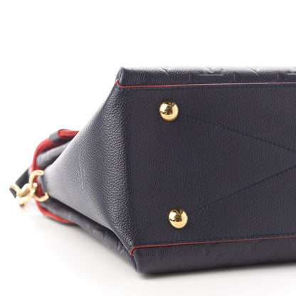 Louis Vuitton Empreinte Georges MM Marine Rouge 5 of 10