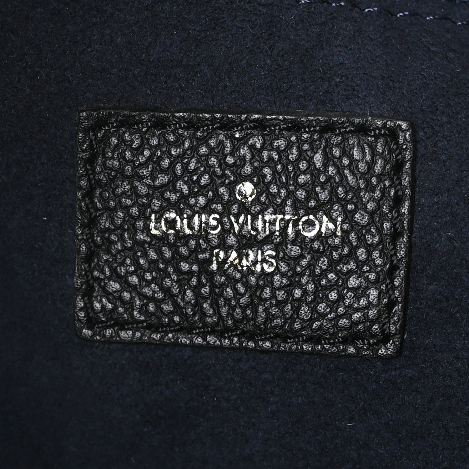 Louis Vuitton Empreinte Monogram Giant Neverfull MM Black 6 of 8