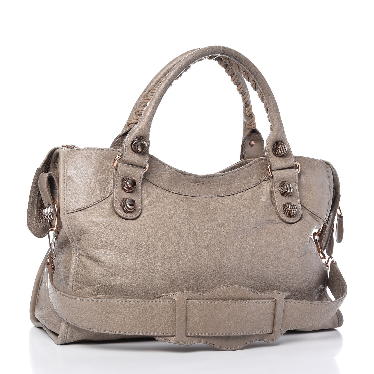 Balenciaga Agneau Giant 21 Rose Gold Hardware City Papyrus 3 of 9
