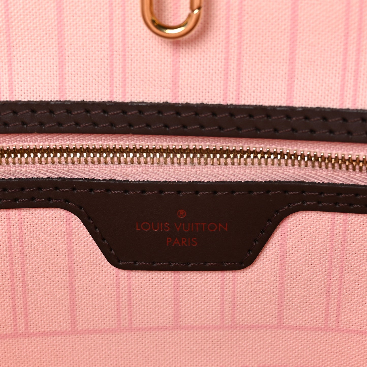 Damier Ebene Neo Neverfull MM Rose Ballerine